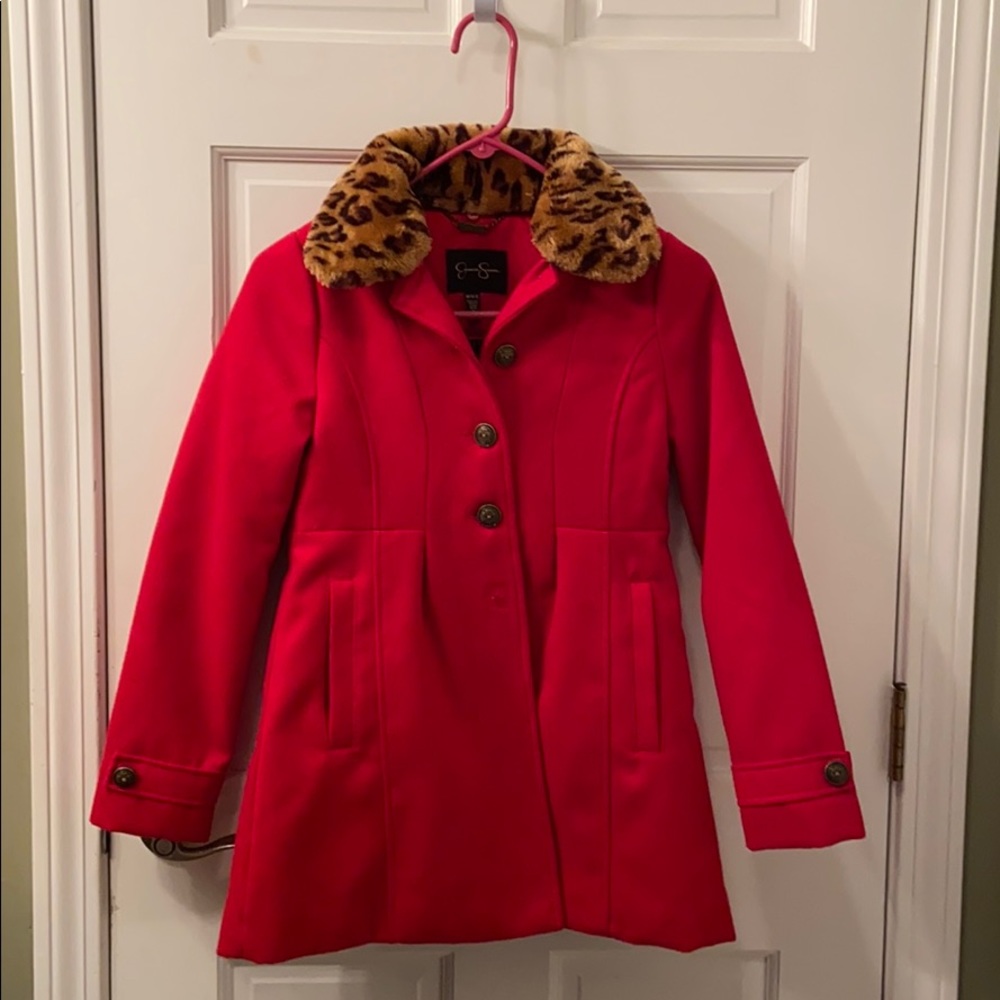 Jessica Simpson girls dress coat